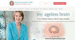 Desktop Screenshot of drnancylonsdorf.com